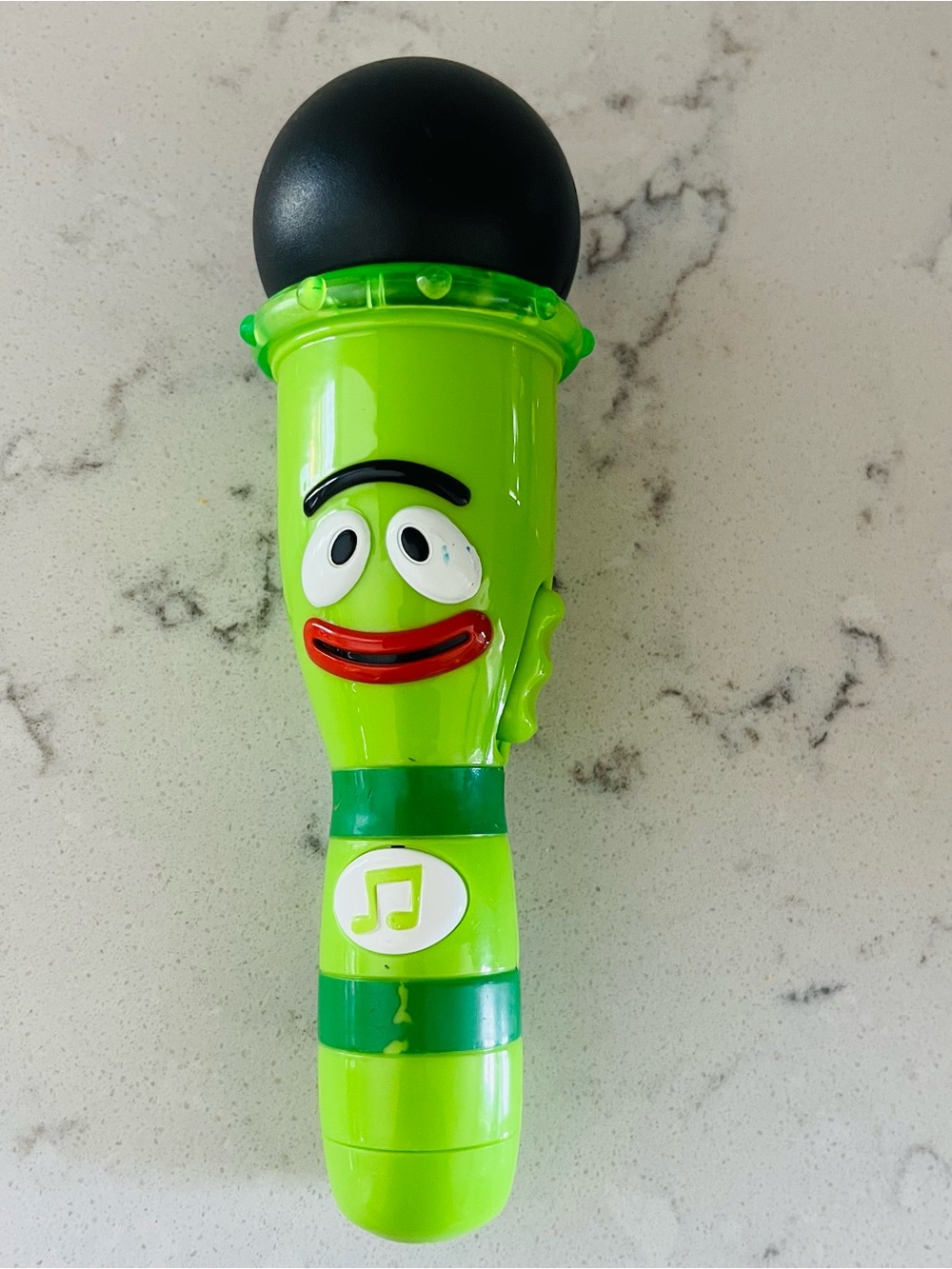 Yo Gabba Gabba! Razzle Dazzle Brobee Microphone Tested Works Working Condition